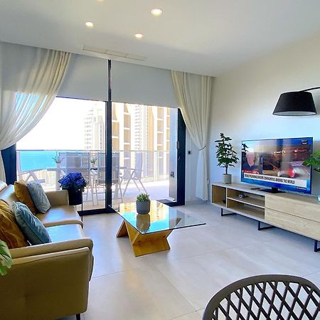 Lujoso Apartament Con Impresionantes Vistas Al Mar Benidorm Buitenkant foto